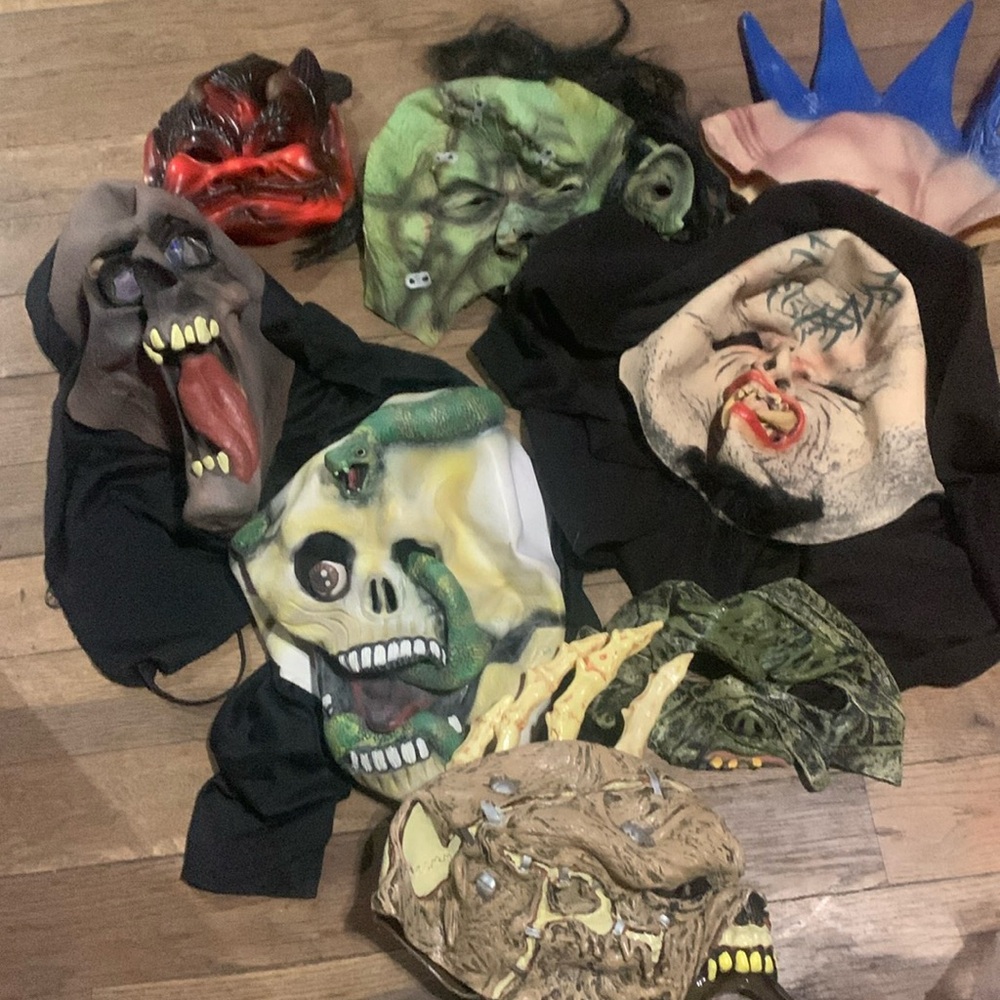 Halloween Mask Bundle x8. AR